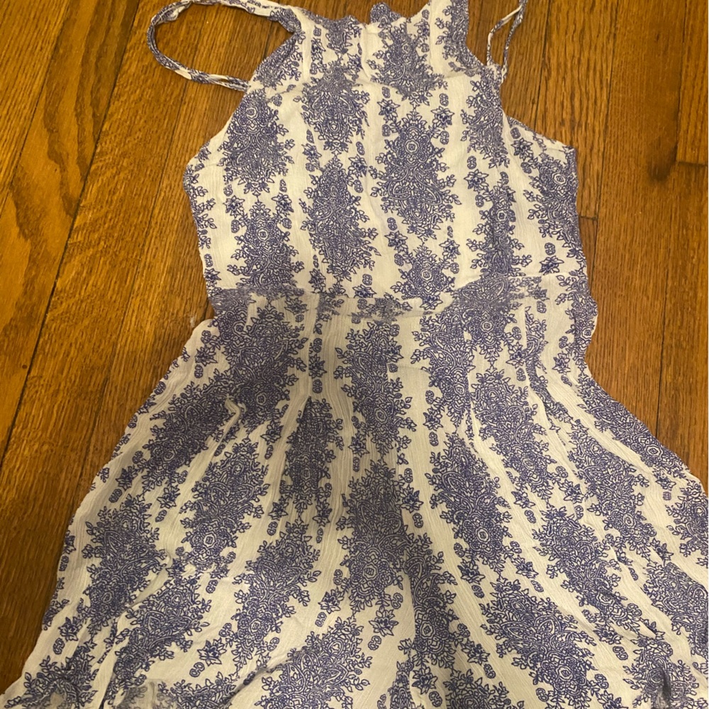 Blue romper